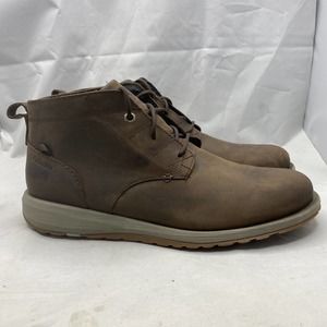 Columbia Men's Grixsen Waterproof Chukka Espresso Brown Boots Mens Size 12